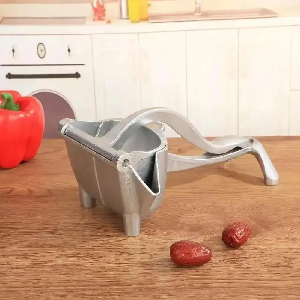 Fruit Juice Squeezer Heavy-Duty Metal Easy Manual Citrus Press Juicer Ergonomic Handle Durable Lemon Squeezer for Fresh Juice — image 6