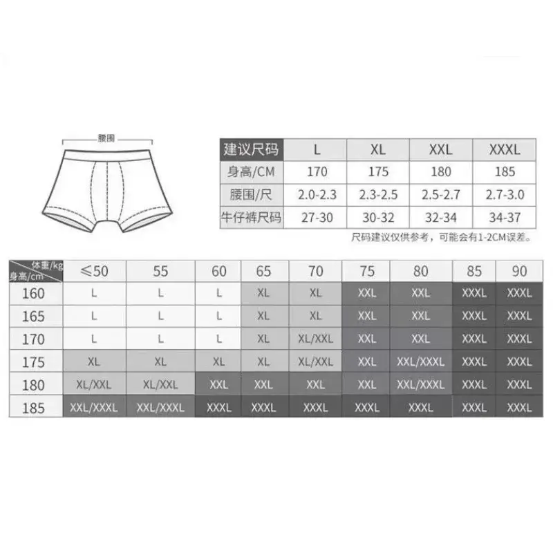 Calcinha masculina cueca masculina pacote shorts boxers roupa interior deslizamento homme calzoncillos buraco de bambu tamanho grande — image 5