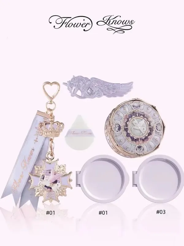Flower Knows Knight Unicorn Starter Set Powder Veil — image 8