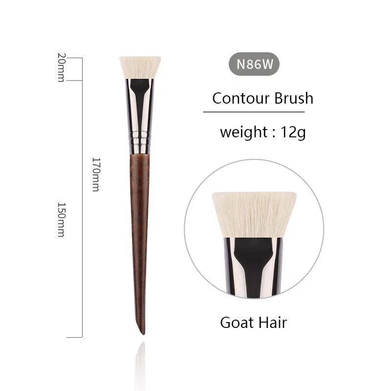 OVW Animal Hair Makeup Brush Complete Set 28PCS Lip Brushes Eyeshadow Brush Soft Makeup Brush Beauty Tools Smudge Brush Single — image 34