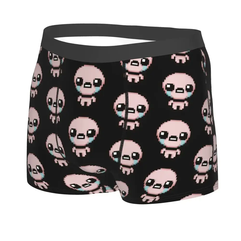 The Binding Of Isaac Pixel Intimo maschile Stampa sexy Boxer personalizzati Pantaloncini Mutandine Mutande morbide — image 7