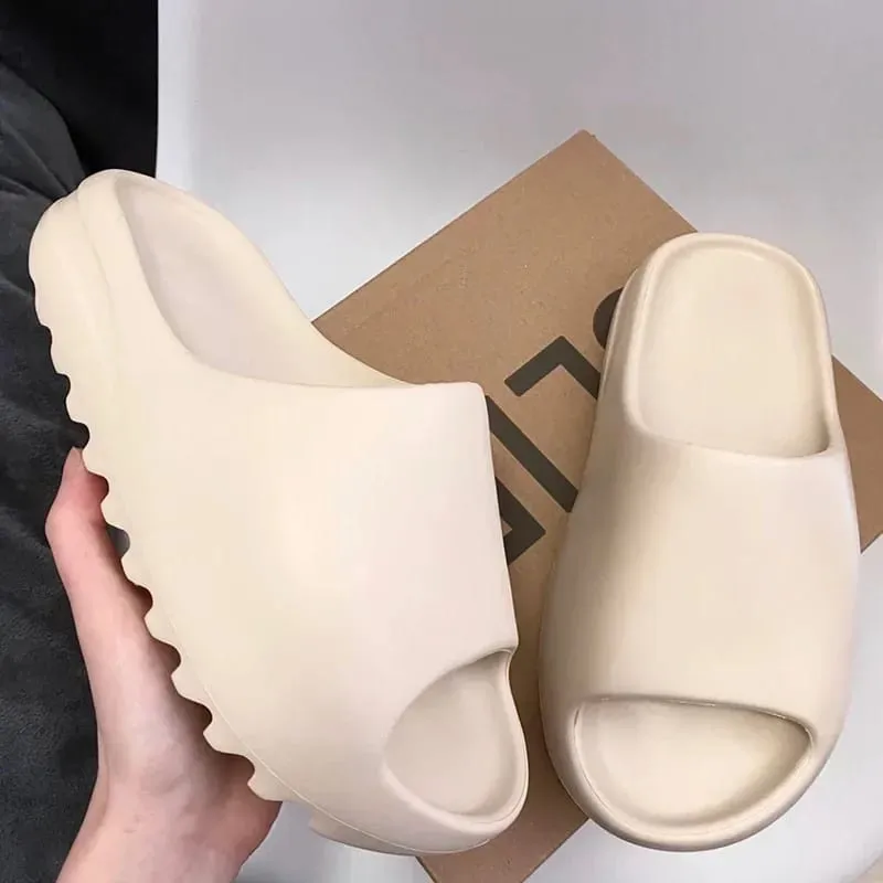 Hot sales Coconut Slippers Cloud Thick-soled Sandals Summer Fashion Soft Bottom Beach Men Slippers Women's Sandals EVA Slides — image 1