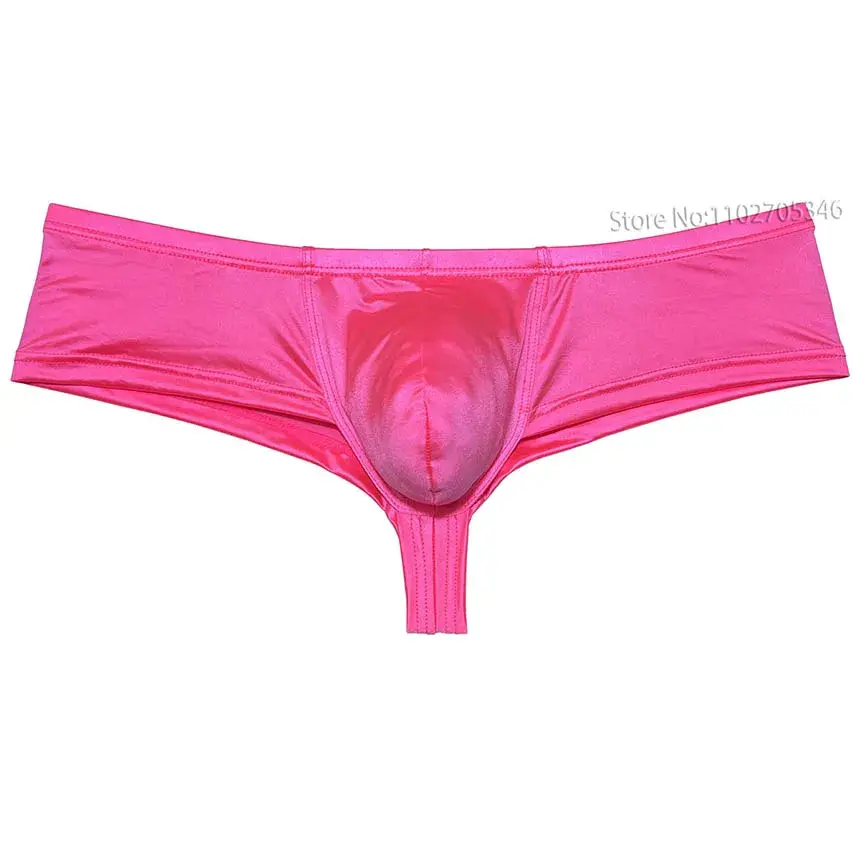 Cheeky Briefs Men's Bikini Underwear Enhance Contour Pouch Tangas Micro Boxershorts Sexy Low Rise Trunks Comfy Silky Breathable — image 11