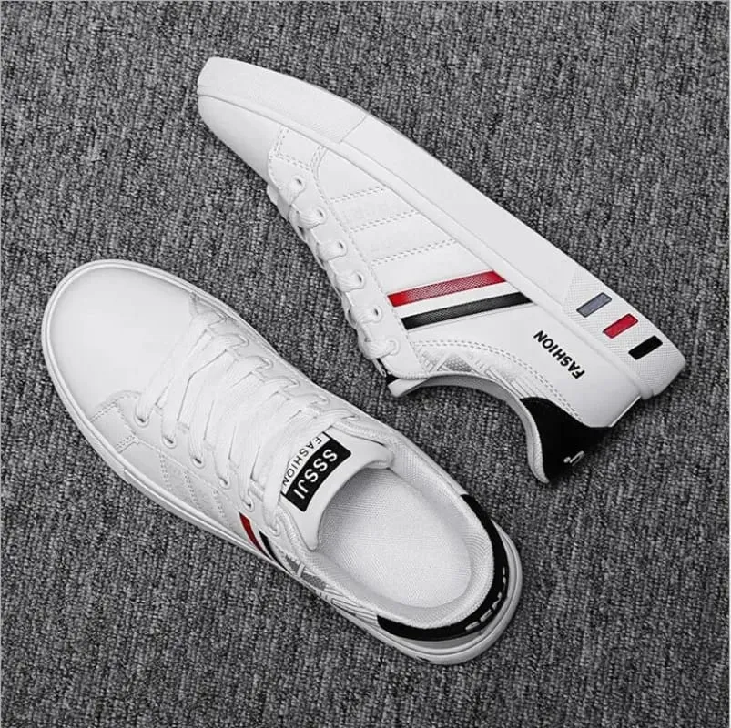 Fashion Sneakers Men Vulcanize Shoes Chunky Flat Comfortable Spring Autumn Platform Mens Shoes Sports Casual White Shoes 2025 — image 4