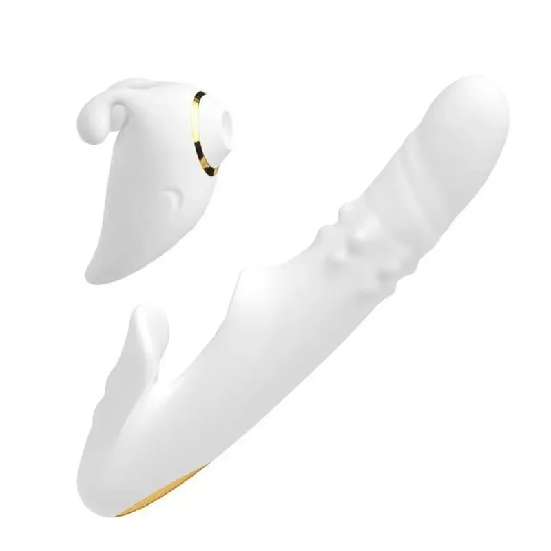 Vibromasseur à poussée détachable, stimulateur d'orgasme et de Clitoris, contrôle par application, 9 Modes de succion et 9 Modes télescopiques, jouets sexuels pour femmes — image 8