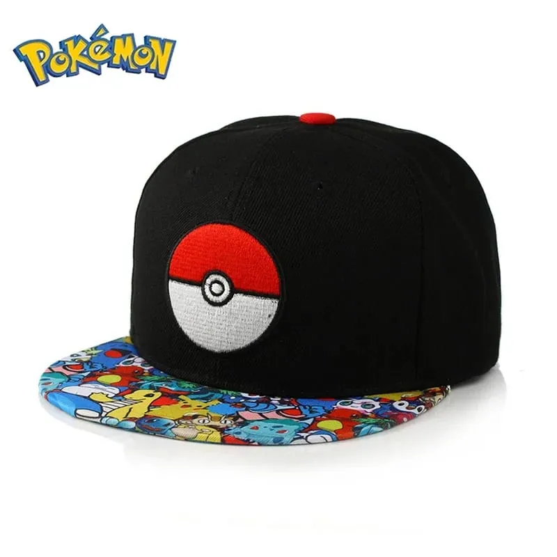 Pokemon Pikachu Baseball Cap Anime Cartoon Figure Cosplay Hat Adjustable Women Men Kids Sports Hip Hop Caps Toys Birthday Gift — image 3