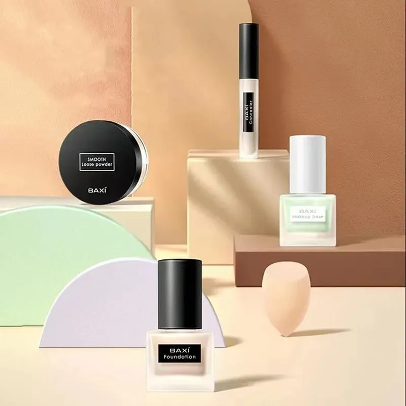 Face Make Up Foundation Concealer Stick Concealer Liquid Contouring Foundation Cover Acne Freckles Scars Natural Oil Control