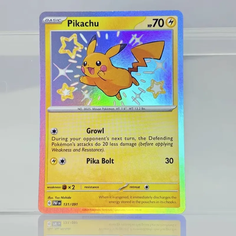 Holographic Game Trading Collection PTCG Proxy Cards Charizard Pikachu Mew EX Singl PKM Foil Cards PROXY Card — image 20