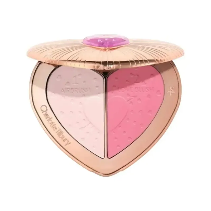 Charlotte Tilbury Eye Shadow Disk Love 2-Colors Powder Blusher Star Pink Powder Blusher Highlight 6-colors Super Nudes Easy Eye — image 22