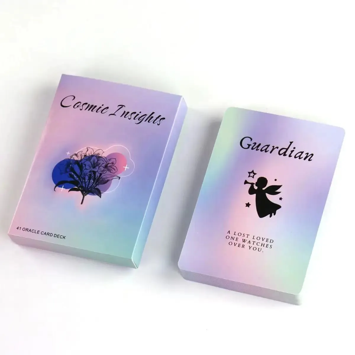 41 Cards Cosmic Insights Oracle Deck | Giving Tons of Insight and Clarity on Your Daily Life 10.4*7.3cm — image 2