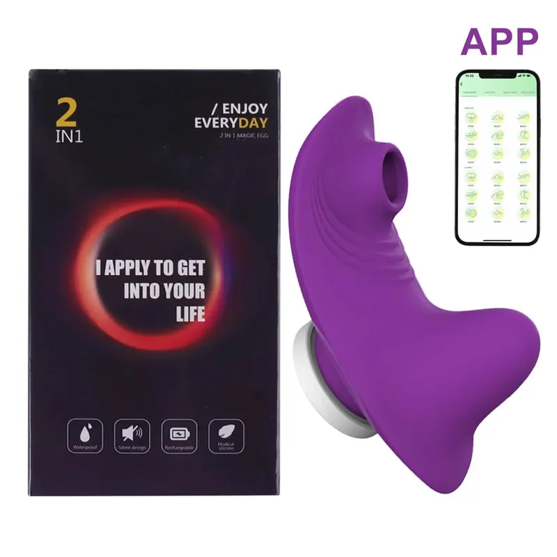Wearable Mini Vibrator For Women Clitoris Sucker App Bluetooth Remote Control Vibro On Sexy Panties Adults Sex Toys Stimulator — image 9