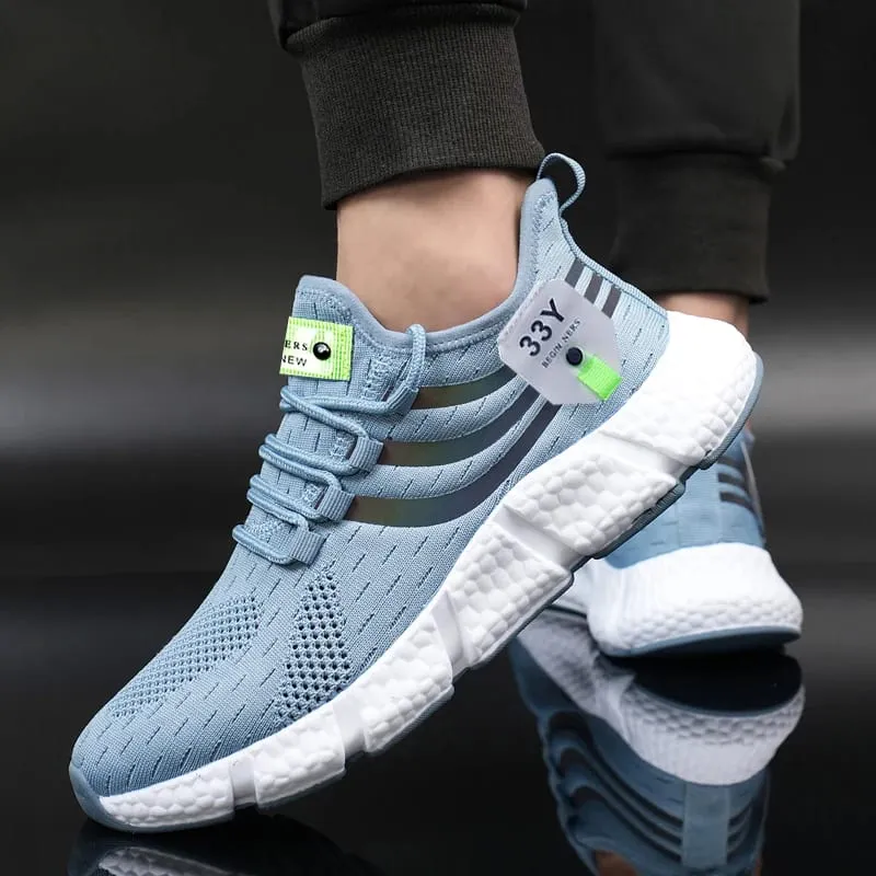 Sneakers for Men Breathable Running Sport Shoes Summer 2023 New Athletic Sneakers Shoes Casual Brand Women Shoes Tenis Masculino — image 3