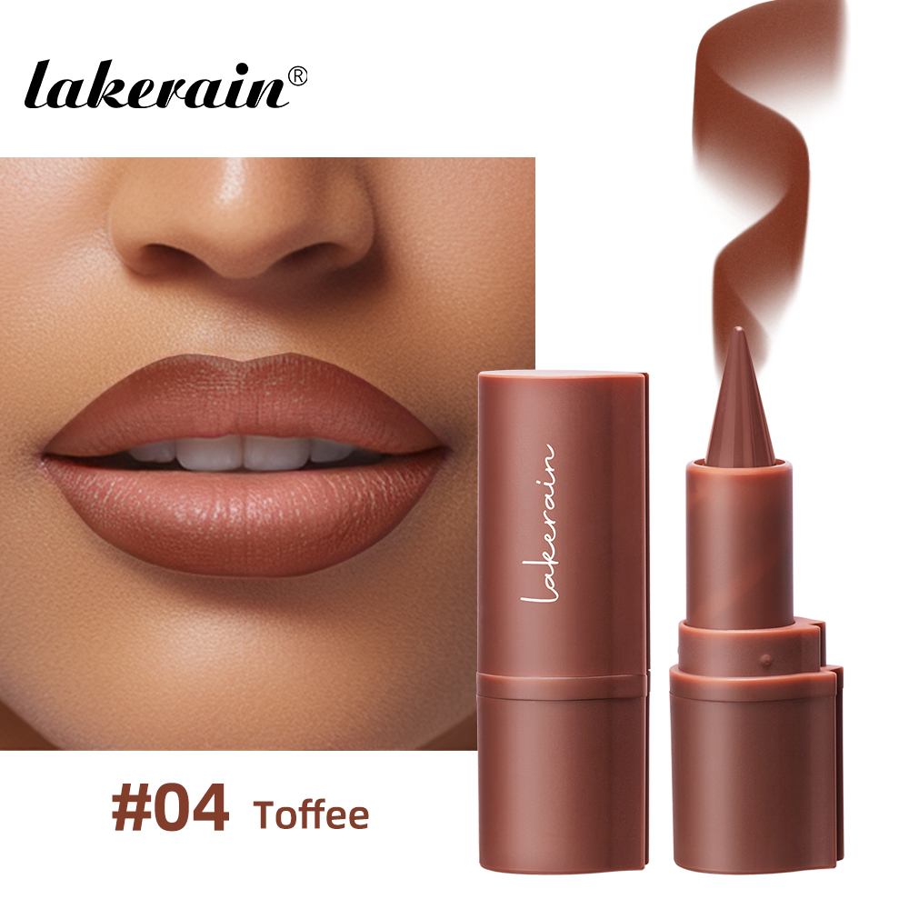 Lakerain Lip Liner Matte Black Brown Velvet Lipstick Waterproof Non Sticky Contouring Tint Lipliner Crayon Lip Makeup — image 10