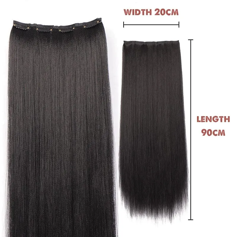 Hanfu wig piece corn whisker hairstyle one piece hair extension non knotted long straight hair piece antique hairstyle for women — image 27