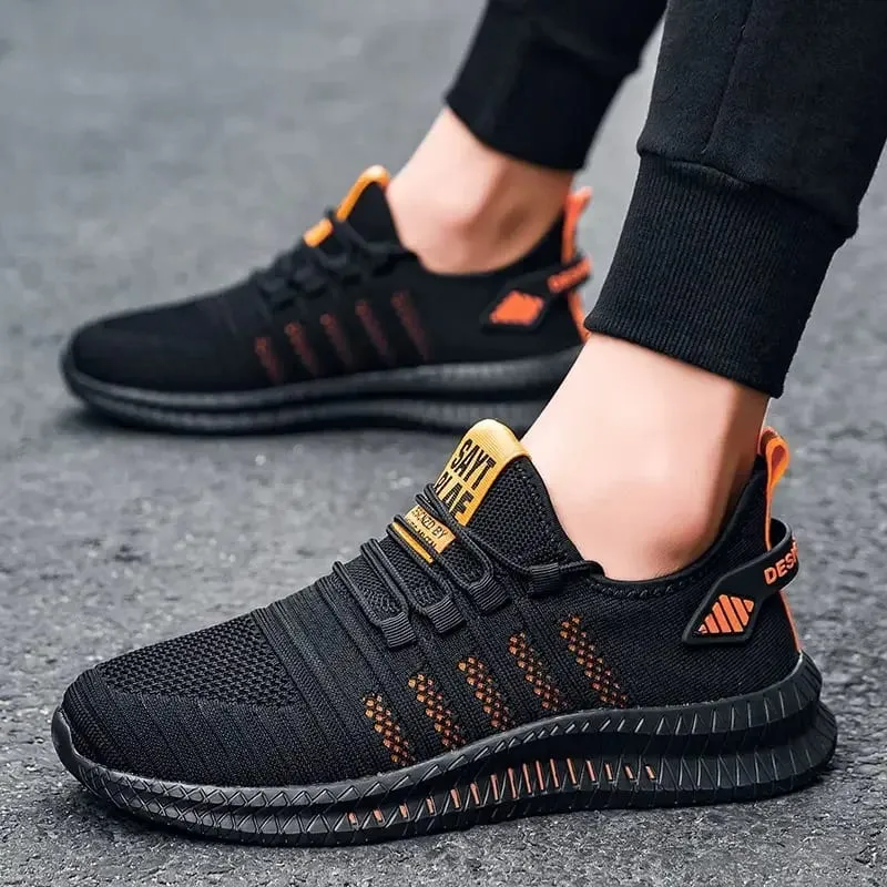 Men Shoes Lace-up Mesh Men Casual Shoes Lightweight Comfortable Walking Sneakers Tenis Masculino Zapatillas Hombre Large Size 46 — image 3