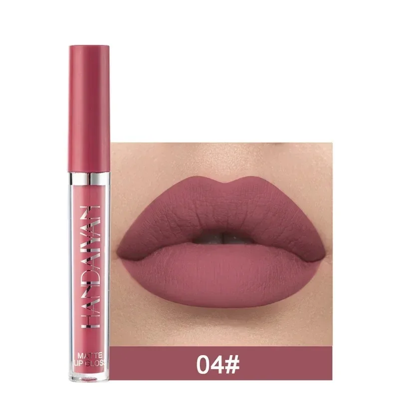 Combination Lipstick Set Makeup for Women Waterproof Long Lasting Cosmetics Matte Velvet Nude Color Lipstick Makeup Gift Box — image 11