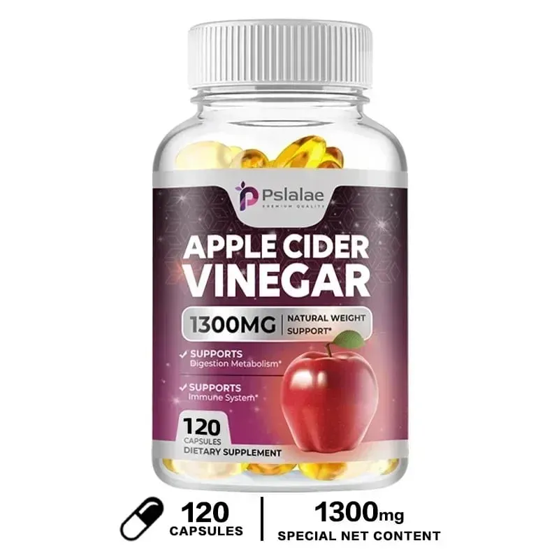 Apple Cider Vinegar - Fat Burner Natural Detox and Cleanse Energy Support Supplement — image 9