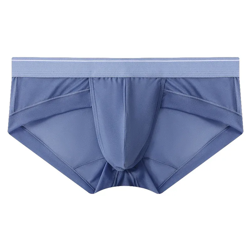 Erkek Külot Nefes Alabilir 3D Kese Hafif erkek Bikini İç Giyim Yumuşak Şeffaf Konfor Çabuk Kuruyan Esnek Üçgen Yaz için — image 23