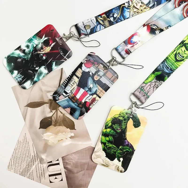 American Anime Credential Holder Movie Lanyards for Key Neck Strap Card Badge Gym Keychain Keyring Accessories Gifts — image 4