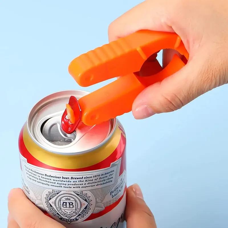 Multifunctional Bottle Opener Can Opener Water Bottle Gripper Jar Lid Remover Pull Tab Tool for Weak Hands Seniors Elderly Use