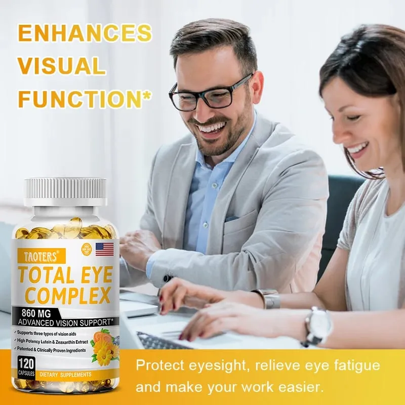 Lutein Eye Care Capsules-helps vision health myopia improves eye edema supports fatigue and helps sleep health