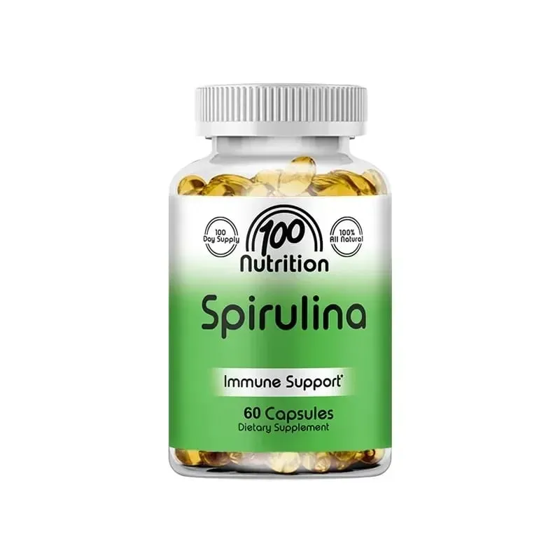 Organic Spirulina 2000 Mg Supplement - Helps Detoxification Immune System Cardiovascular Antioxidants B Vitamins — image 9