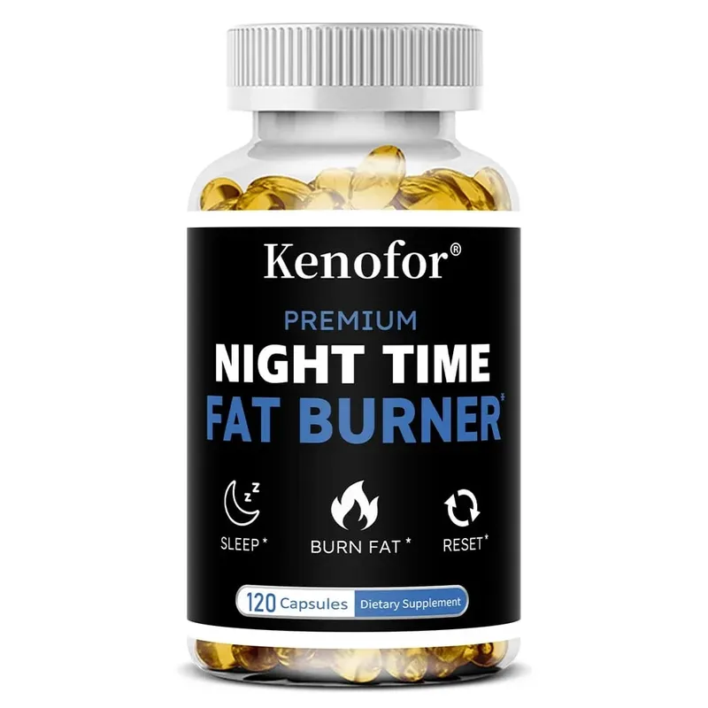 Nighttime Fat Burner Supplement - for Weight Loss Boost Metabolism Suppress Appetite Diet Healthy Weight Management — image 8