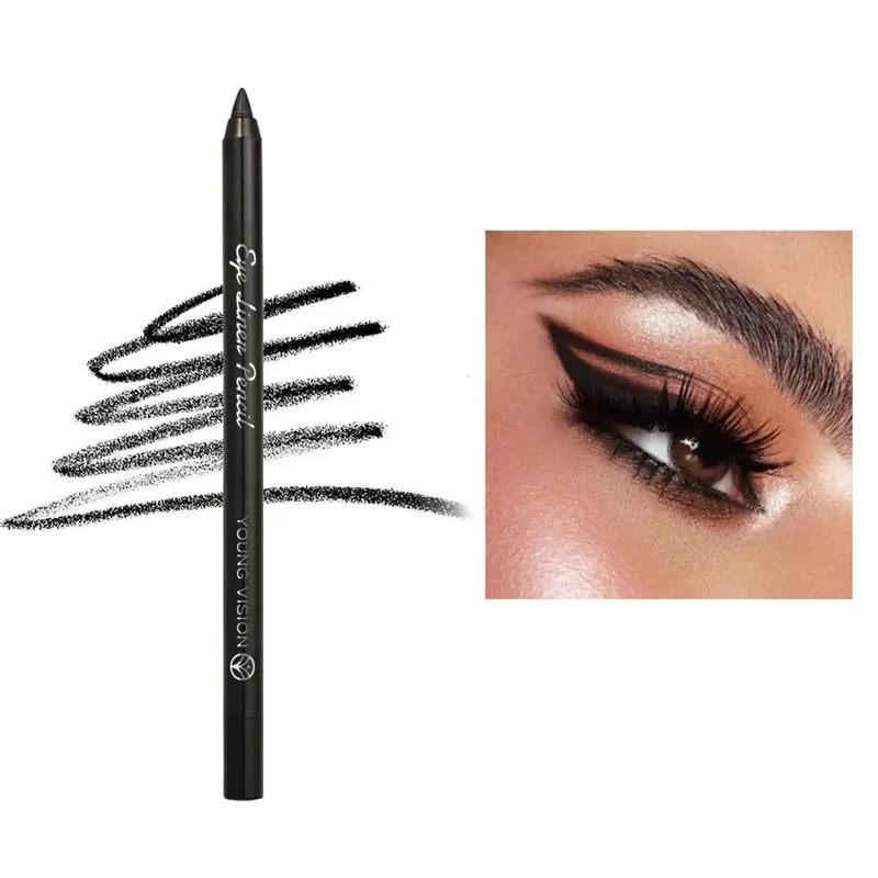 6Pcs Halloween Face Makeup Kit Black Tone Cosplay Special Effect Makeup Set Waterproof High Pigment Themed Facial Cosmetic