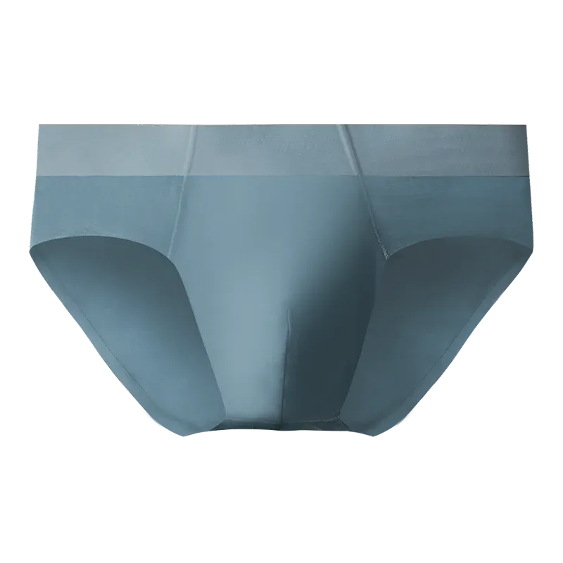 2PCS men's underwear, men's triangle underpants, seamless antibacterial, triangular breathable shorts — image 14