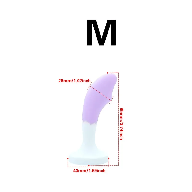 Silicone Anal Plug G-point Massage Gem Crystal Base Butt Plug Anal Masturbation Stimulator Anal Dilatancy Dildos Adult Sex Toys — image 11