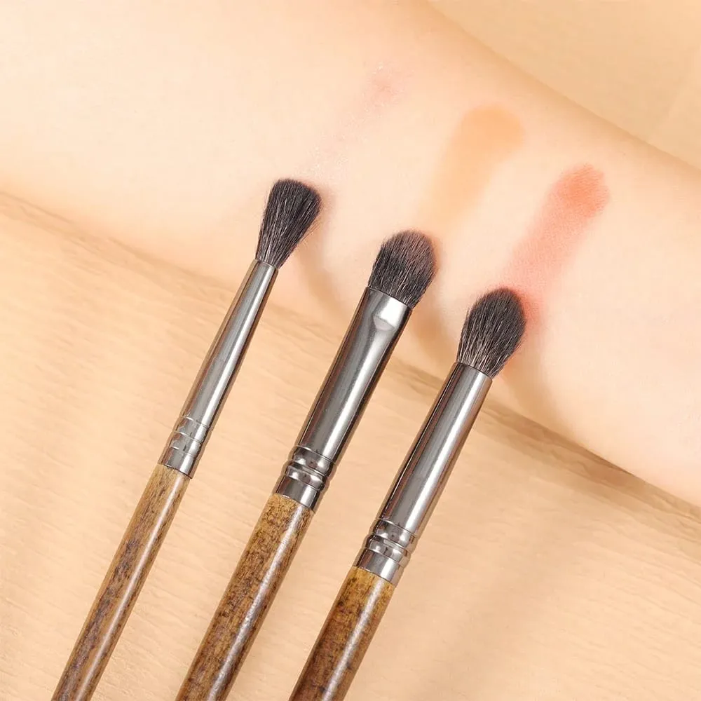 OVW Goat Hair Makeup Eyeshadow Brushes Set 4Pcs XQ111219N64b — image 2