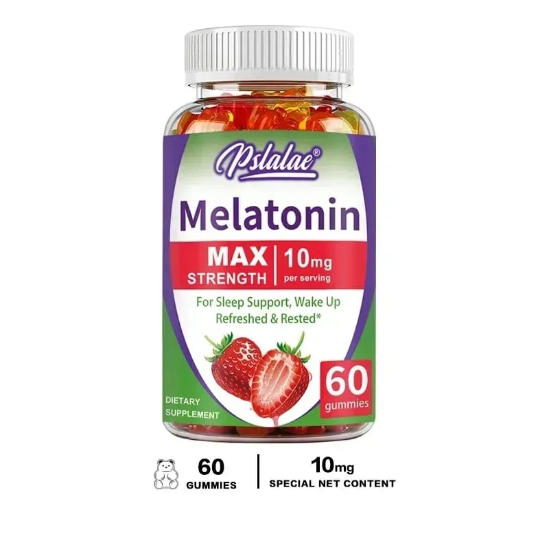 Melatonin Gummy - Support Deep Sleep Relieve Anxiety Improve Sleep Quality Enhance Immunity and Increase Mental Vitality
