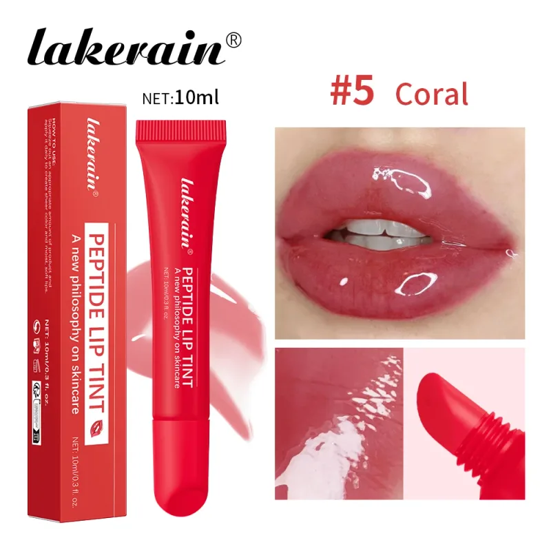 10ml Mirror Lip Glaze Moisturizes Jelly Lip Enrichment Oil Lasting Water Light Glass Lip Oil Remove Line Lip Protection Serum — image 9