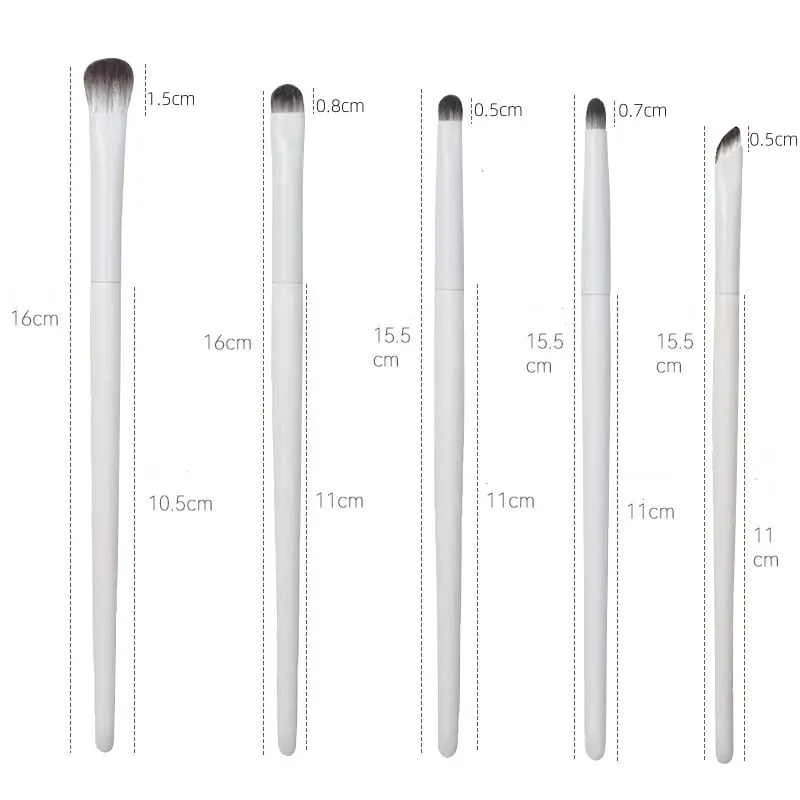 Eyeshadow Makeup Brushes Kit High Quality Eyeshadow Dot Blusher Nose Shadow Eyebrow Loose Powder Brush Eye Make Up Brushes Tool — image 2