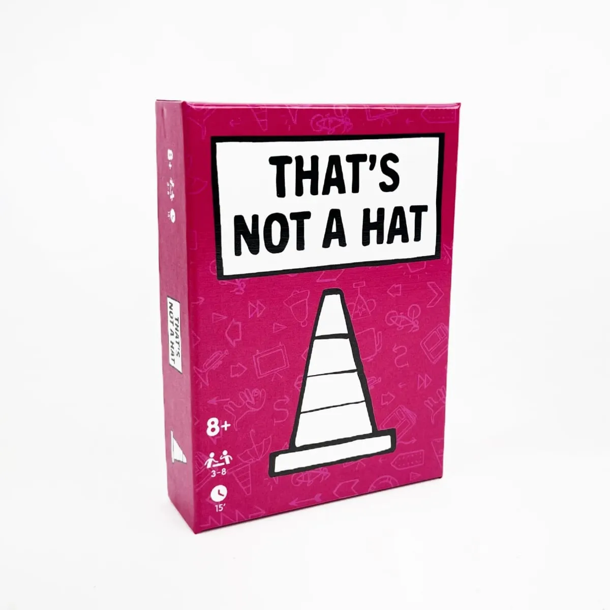 That’s Not a Hat Board Game Happy Party Game Set with Basic and Extended Card for 3-8 Players All Ages-Fun Bluffing & Memory