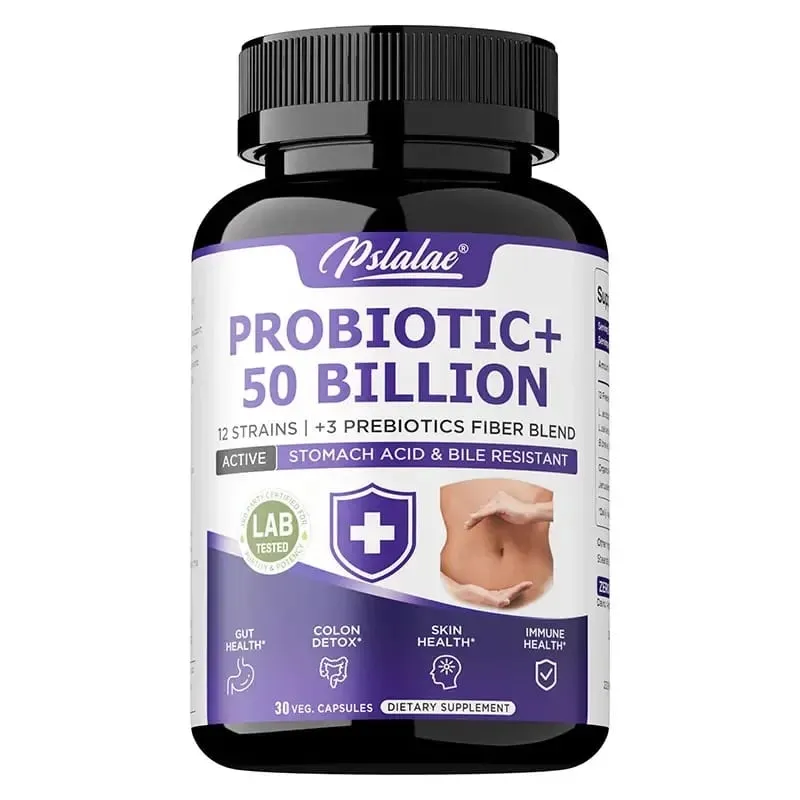 Probiotic 50 Billion - Probiotics for Men and Women To Promote Gut and Digestive Health Relieve Bloating and Improve Immunity