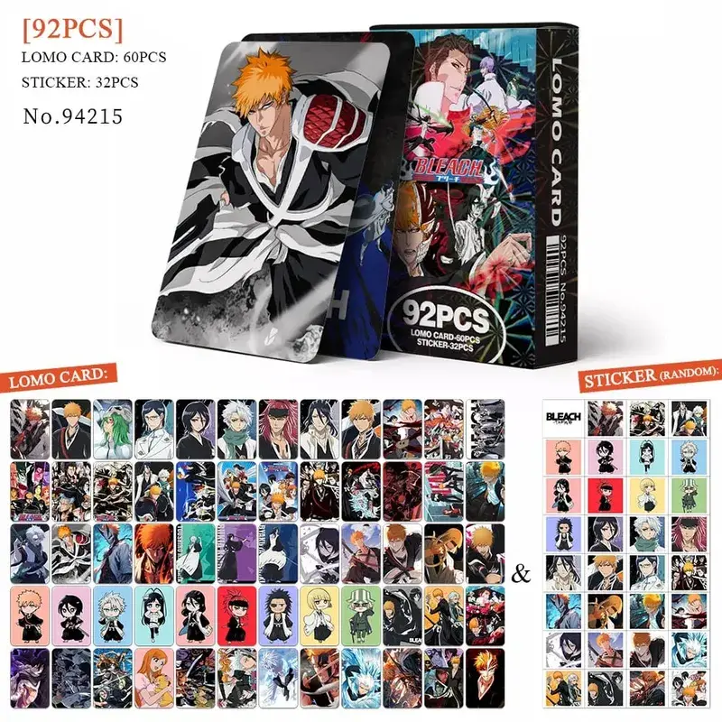 Anime atak tytanów‌ karta Lomo pocztówka zabawka Haikyuu aptekarz pamiętniki Honkai Star Rail karty kolekcjonerskie z naklejkami prezent