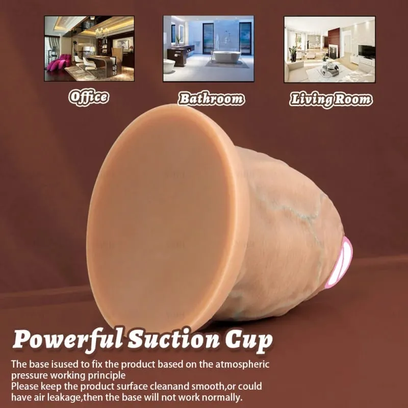 5 Größen Silikondildos Butt Plug Dicker Analplug Realistischer Riesiger Dicker Dildo Mit Saugnapf Erwachsene Spielzeug Sexspielzeug Für Frauen Mann — image 6