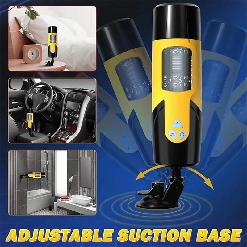 Automatic Thrusting Male Masturbator Vibration Penis Blowjob Machine Masturbation Cup Pocket Pussy Sex toy Men Adult Products 18 — image 5