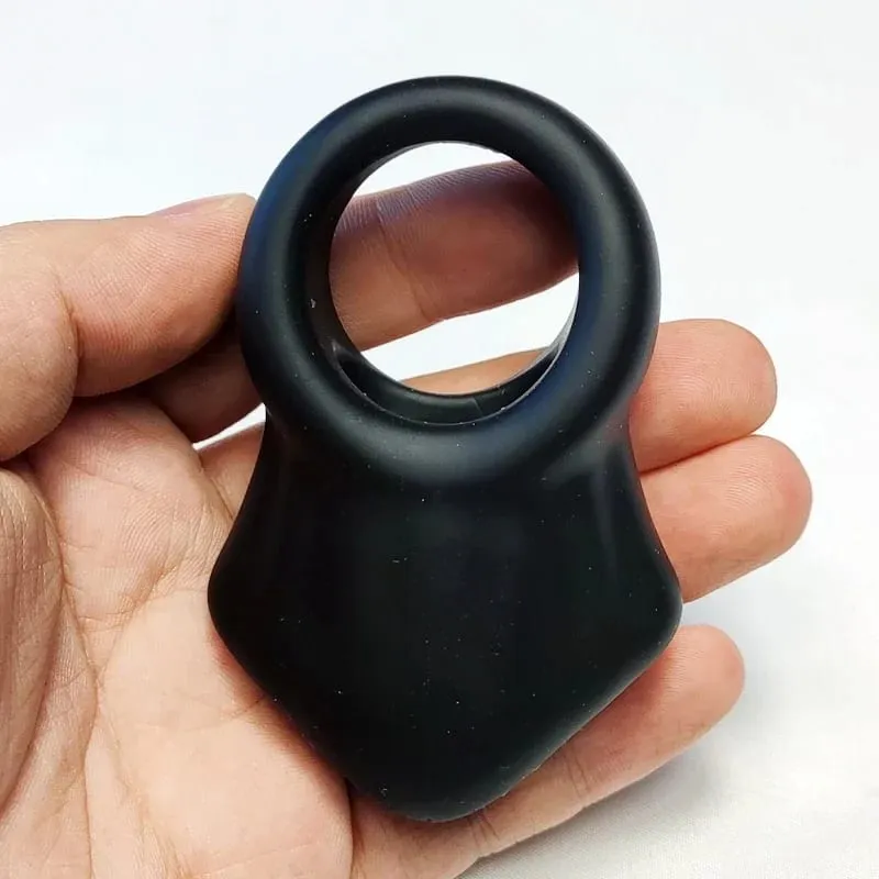Penis Ring Reusable Silicone Semen Cock Ring Penis Enlargement Delayed Ejaculation Sex Toys For Men — image 17