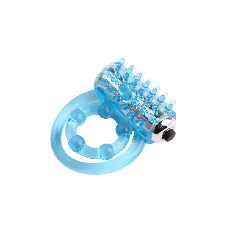 Lasting Vibrators Rings Double CockRing Delay Premature Ejaculation Penis Ball Loop 2 Locked Sex Toys Product for Men — image 8