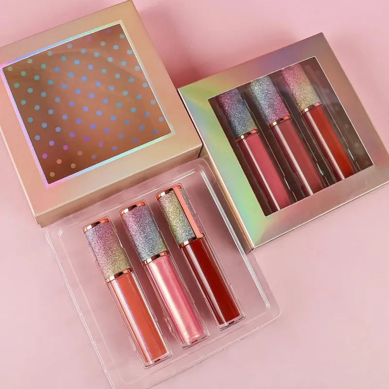 Private Label Lipgloss Vegan Makeup Sets Lip Make Up Kit Wholesale High Quality Custom Logo