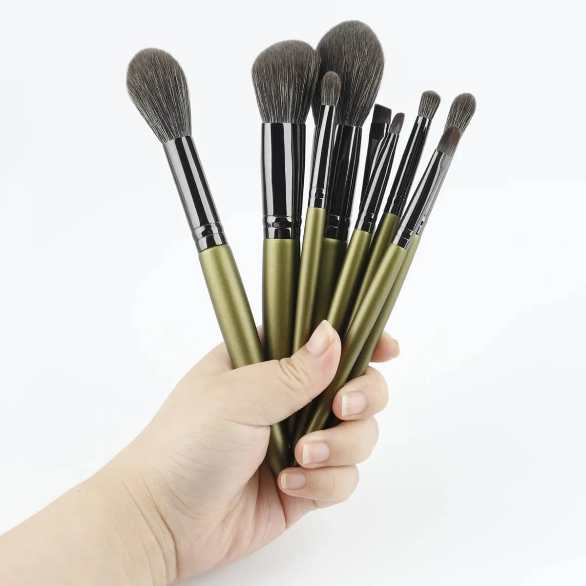 9PCS Makeup Brushes Set Eye Shadow Foundation Powder Contour Makeup Brush Cosmetic Beauty Tool Kit Free Shipping — image 5