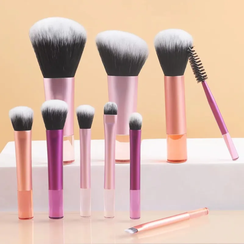 10pcs Mini Makeup Brush Set Powder Eyeshadow Foundation Blush Blender Concealer Beauty Makeup Tools Brush Professional Supplies — image 29