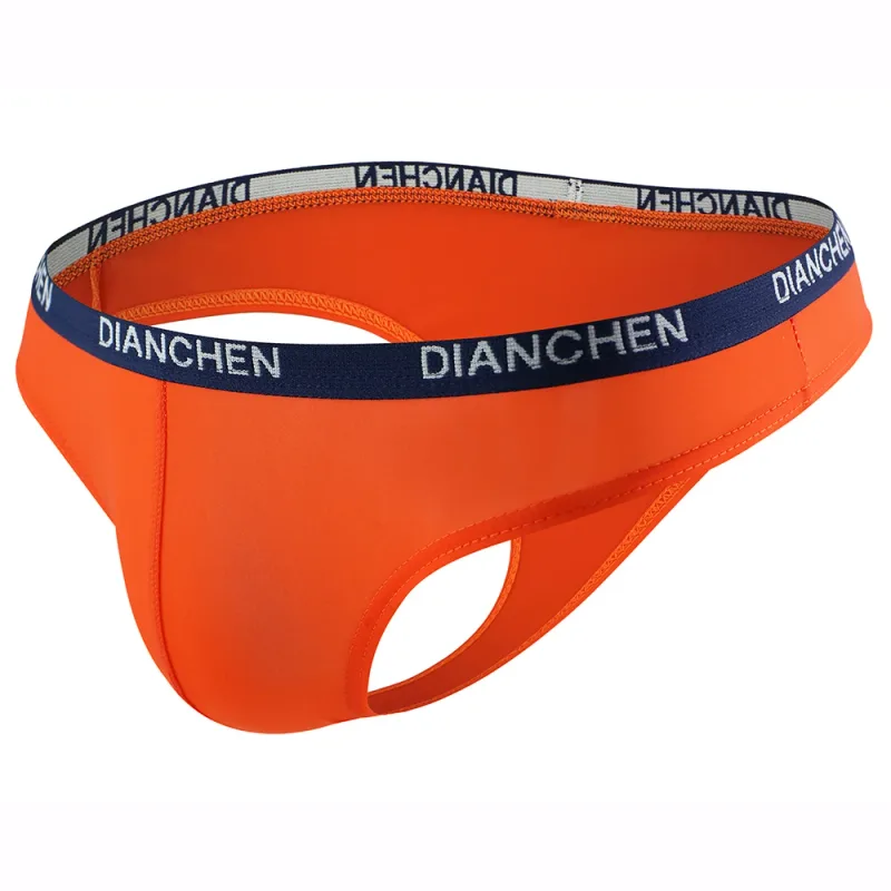 1pc Sexy Men's Elastic Ice Silk Bikini Briefs Shorts Breathable Jockstrap Pouch Underwear Low Waist Man Panties — image 37