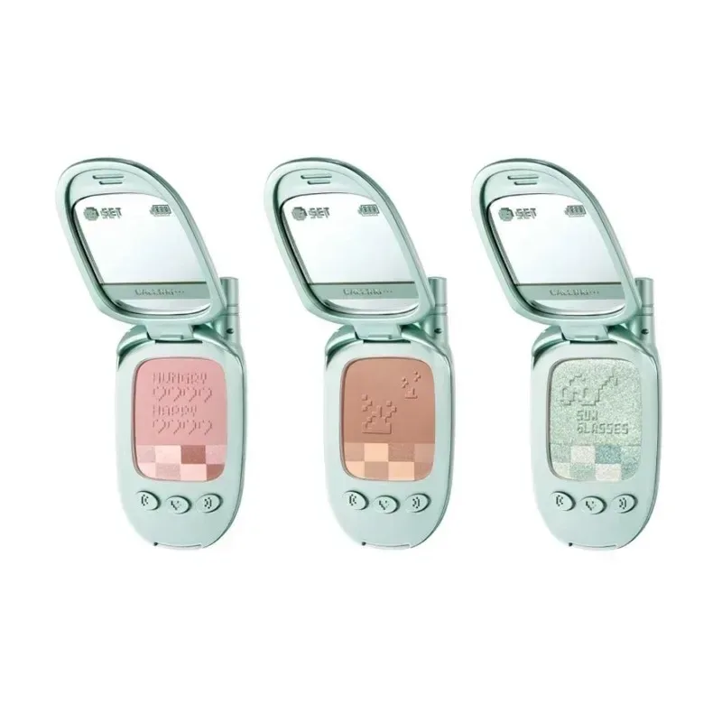 Little Ondine 2pcs Makeup Gift Set Multi-Use Cream Balm Lip Glaze Eyeliner Brow Pencil & Setting Powder Beauty Collection — image 6