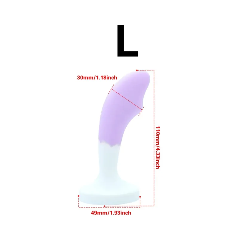 Silicone Anal Plug G-point Massage Gem Crystal Base Butt Plug Anal Masturbation Stimulator Anal Dilatancy Dildos Adult Sex Toys — image 15