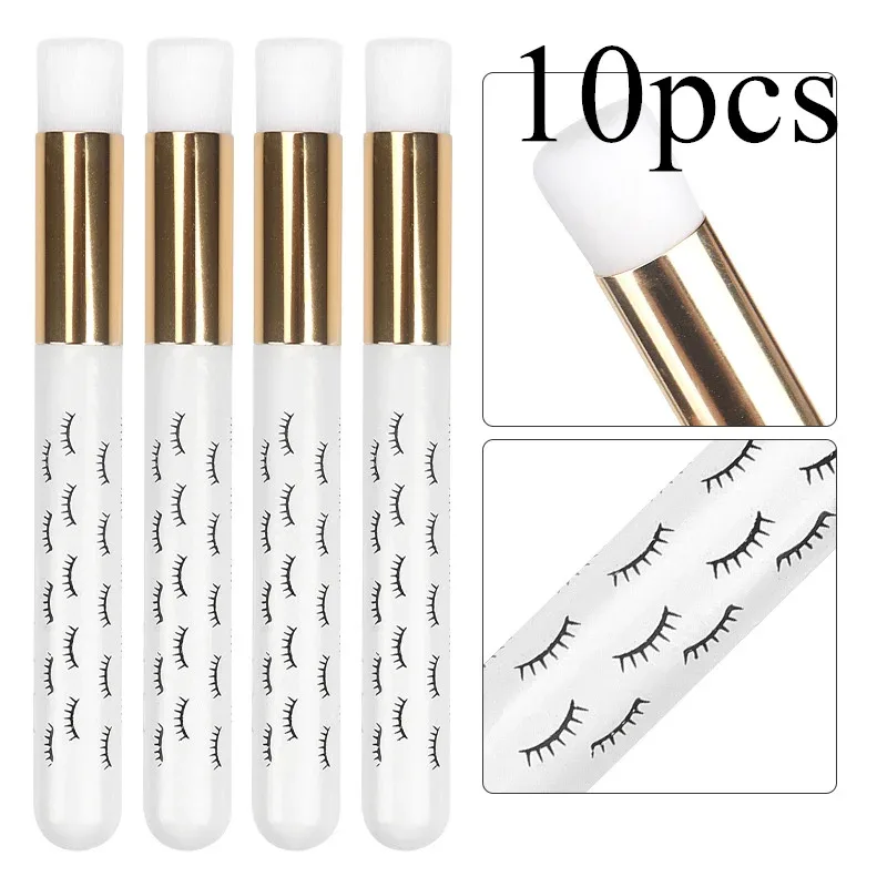 10pcs Eyelash Cleaning Brush Lash Extension Applicator Eyebrow Nose Brushes Washing Bottle Skin Care Makeup Tool Clean Supplies — image 12