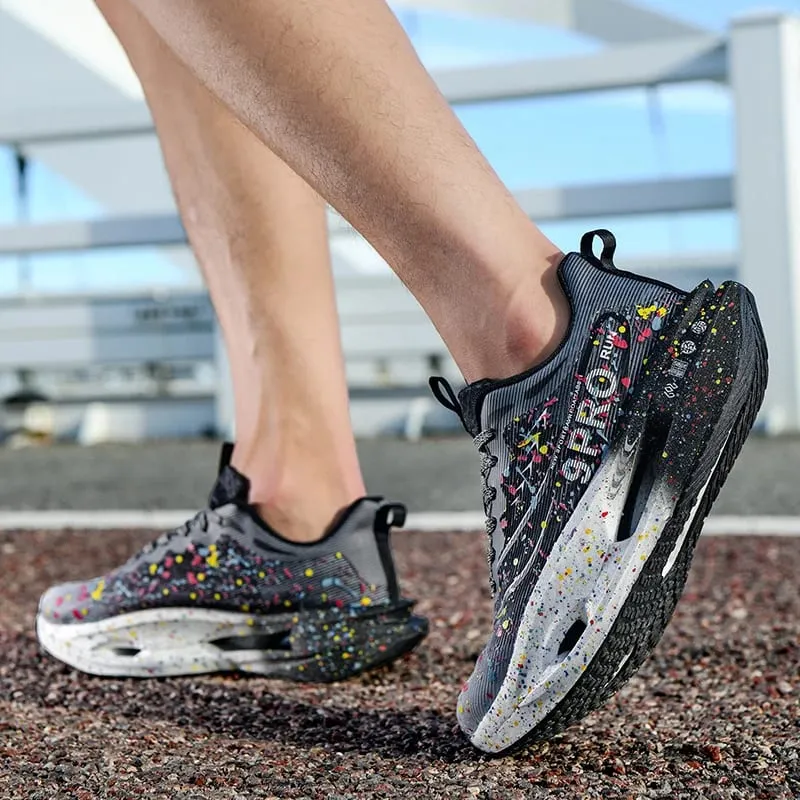 2025 New Men's Sneakers Night Fluorescent 3.0 Carbon Plate Cushioning Running Shoes Stable Rebound Training Shoes Jog Shoes — image 5