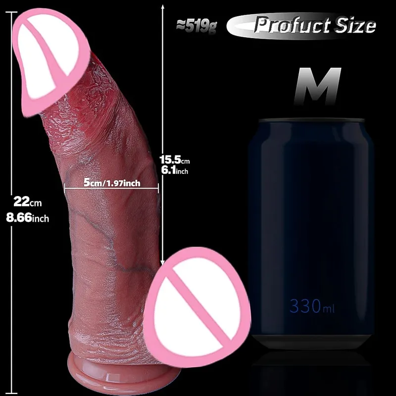 Realistischer Anal Neuer Dildo Buttplug Prostata-Massagegerät mit Saugnapf Penis für Anfänger Sexspielzeug für Frauen Anal Vaginal Masturba